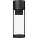 Trefor LED 18 inch Powder Coated Black Outdoor Wall Sconce